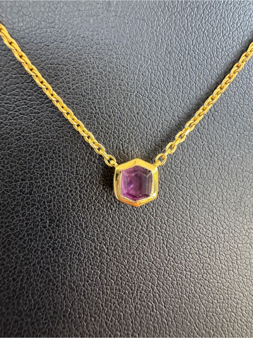 Kendra Scott Davie 18K Gold Vermeil Amethyst February Pendant Necklace